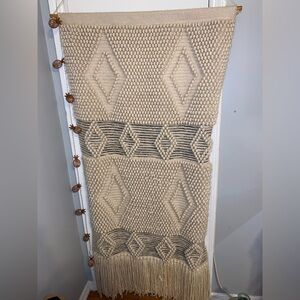Boho Macrame Wall Tapestry